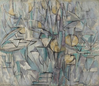 Összetétel X. 1911 alkotó: Piet Mondrian