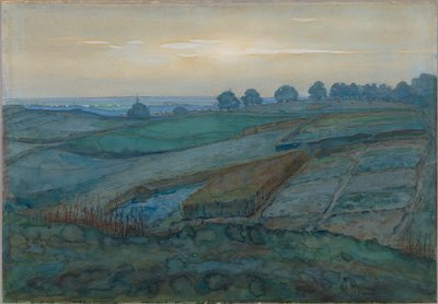 Tájkép Arnhem közelében alkotó: Piet Mondrian