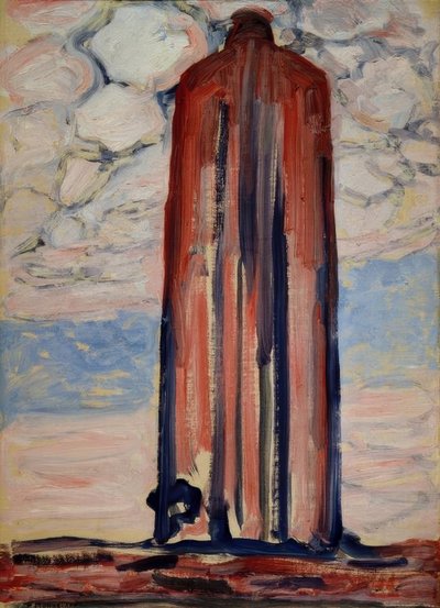 Világítótorony Westkapelle-ben alkotó: Piet Mondrian