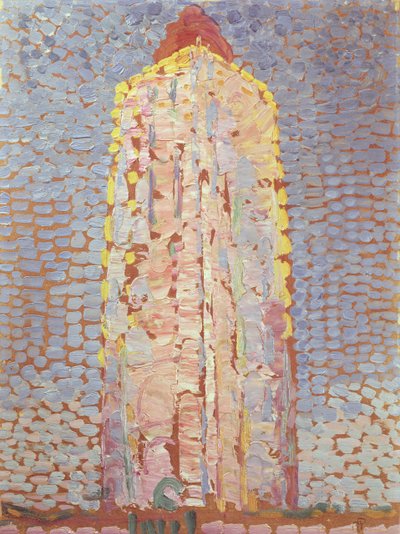Világítótorony a Westkapelle-nél Orange-ban alkotó: Piet Mondrian