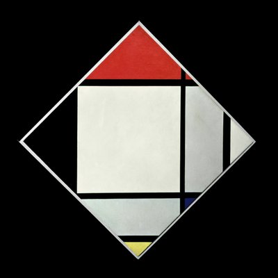 Pasztillafestmény II alkotó: Piet Mondrian