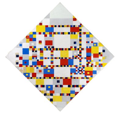 Victory Boogie Woogie (befejezetlen) alkotó: Piet Mondrian