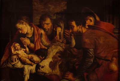A pásztorok imádása alkotó: Pieter Aertsen