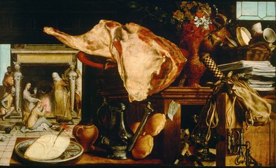 Krisztus Máriával és Mártával alkotó: Pieter Aertsen
