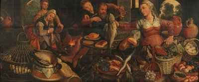 Konyhai jelenet alkotó: Pieter Aertsen