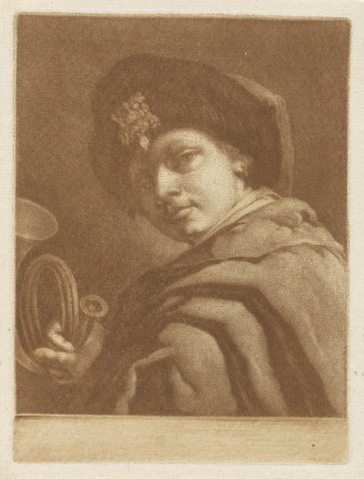 Vadászkürtös fiú alkotó: Pieter Anthony Wakkerdak