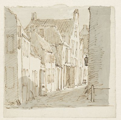 utcakép alkotó: Pieter Bartholomeusz. Barbiers