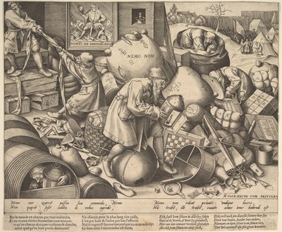 Everyman, 1558 körül alkotó: Pieter Bruegel the Elder