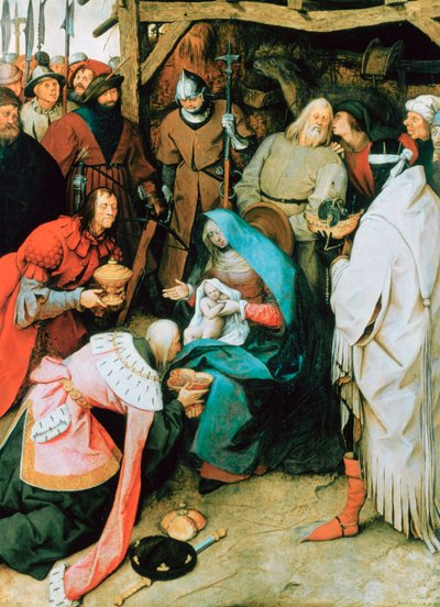 A királyok imádása, 1564 alkotó: Pieter Bruegel the Elder