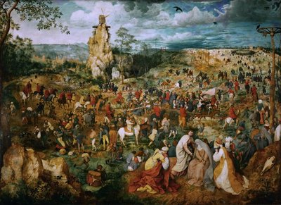 A Kálvária körmenet alkotó: Pieter Brueghel the Elder