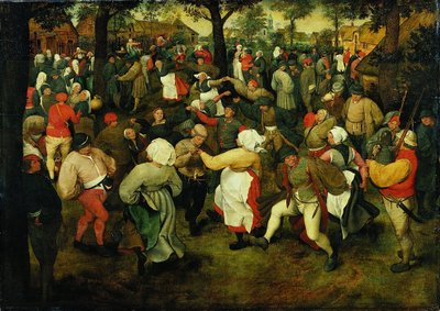 Az esküvői tánc alkotó: Pieter Brueghel the Elder