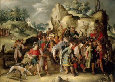 Szent Pál megtérése. alkotó: Pieter Brueghel the Younger