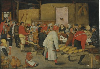 Az esküvői lakoma alkotó: Pieter Brueghel the Younger