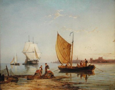 Off Overschie Holland alkotó: Pieter Christiaan Cornelis Dommelshuizen