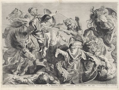 Oroszlánra vadászni alkotó: Pieter Claesz. Soutman