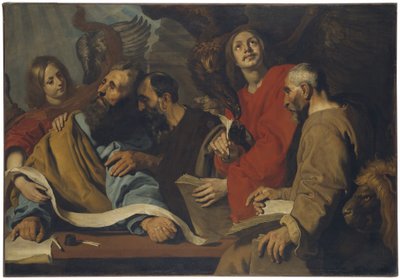 A négy evangélista alkotó: Pieter Claesz Soutman