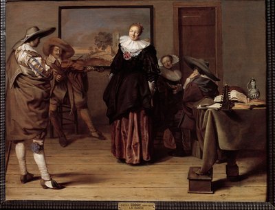 A tánclecke Pieter Codde festészete (1599-1678) alkotó: Pieter Codde
