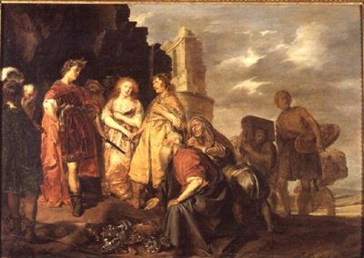 Scipio, római tábornok (Kr. e. 237-183) kontinenciája alkotó: Pieter Codde