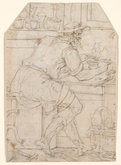 Kézműves munkában alkotó: Pieter Coecke van Aelst
