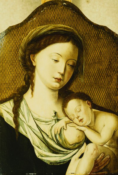 Madonna és gyermeke, alkotó: Pieter Coecke van Aelst