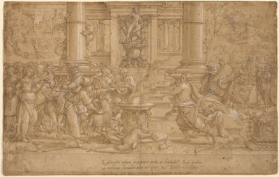 A lystrai áldozat alkotó: Pieter Coecke van Aelst
