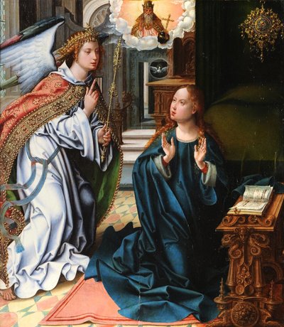 Az Angyali üdvözlet alkotó: Pieter Coecke van Aelst