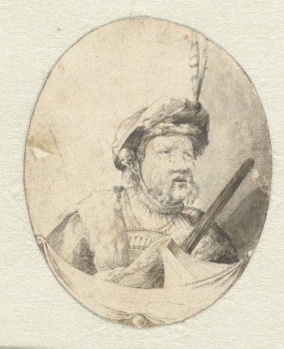 Keleti ruházatú férfi mellszobra alkotó: Pieter Cornelisz. Verbeeck (possibly)