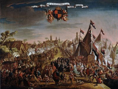 A négynapos csata alkotó: Pieter Cornelisz van Soest