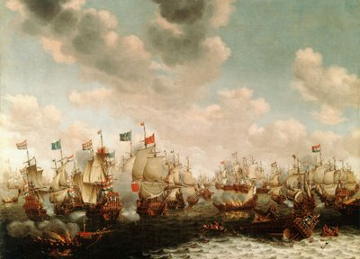 A négynapos csata alkotó: Pieter Cornelisz van Soest