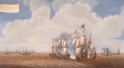 Az első ölandi csata 1564. május 31-én, a 17. század második felében. alkotó: Pieter Cornelisz van Soest