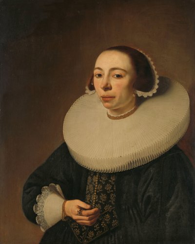 Egy nő portréja alkotó: Pieter Dubordieu
