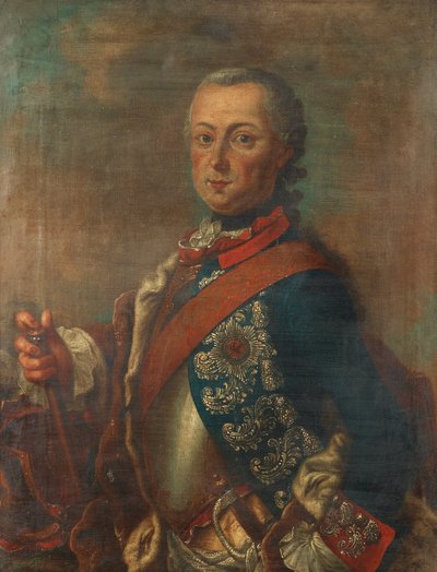 II. Frigyes porosz portréja, 17121786 alkotó: Pieter Frederik de la Croix