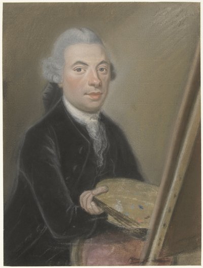 Jan van Os portréja alkotó: Pieter Frederik de la Croix