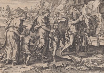 Ifjúság, Az emberi élet menetéből, 1570. alkotó: Pieter Furnius