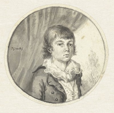 Fiúportré alkotó: Pieter Gerardus van Os