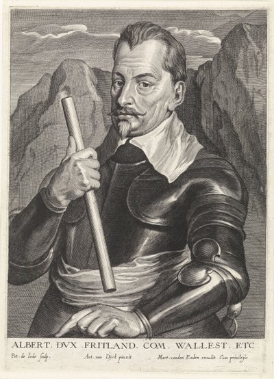 Wallensteini Albrecht 1583-1634, 1630 körül alkotó: Pieter I Jode de