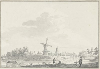Kilátás Buren városára alkotó: Pieter Jan van Liender