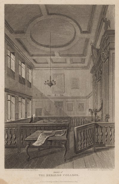 A Heralds College belseje alkotó: Pieter Jansz. Quast