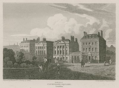 Cavendish Square északi oldala, London alkotó: Pieter Jansz. Quast