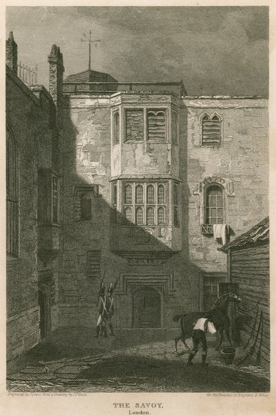Savoy börtön, London alkotó: Pieter Jansz. Quast