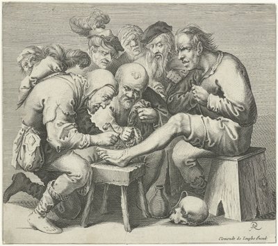 lábműtét alkotó: Pieter Jansz Quast