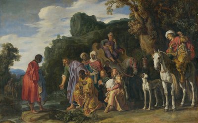 Az etióp kamarás megkeresztelése alkotó: Pieter Lastman