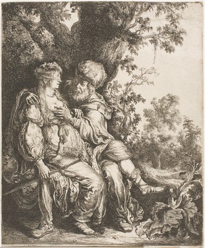 Juda és Thamar alkotó: Pieter Lastman