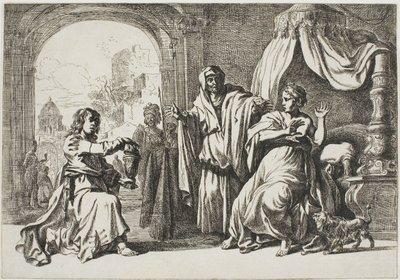 Sophonisba átveszi a mérgezett kupát alkotó: Pieter Lastman
