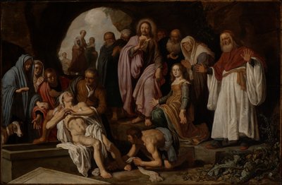 Lázár feltámasztása alkotó: Pieter Lastman