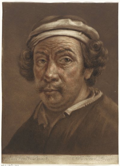 Rembrandt van Rijn portréja alkotó: Pieter Louw