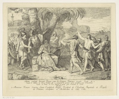 Ha nem voor Priamus gebracht alkotó: Pieter Matthias Godyn