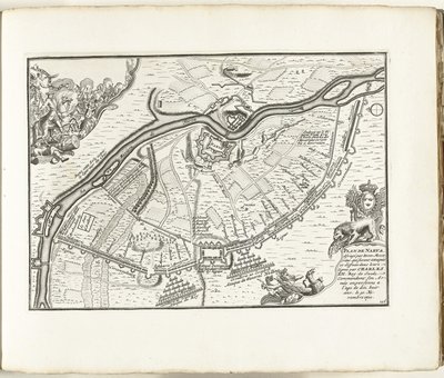 Narva ostroma 1700-ban, 1702-1703 alkotó: Pieter Mortier