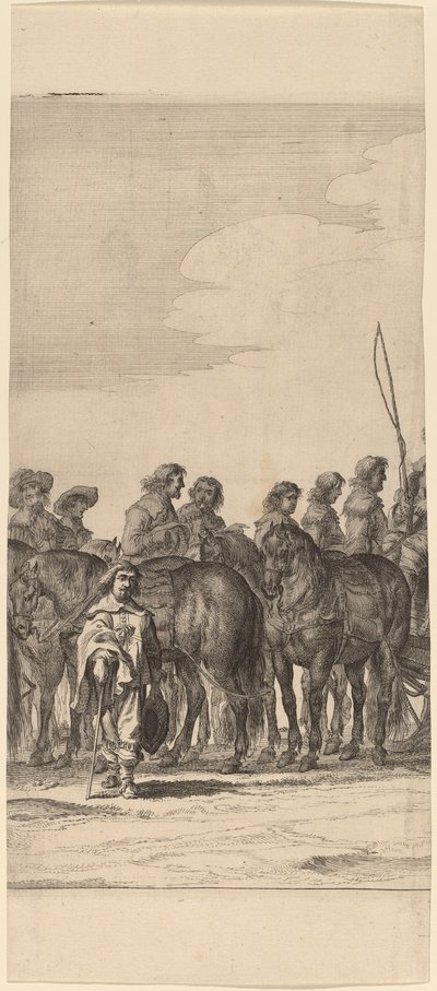 Marie de Medici belépése Amszterdamba [6/5. tábla] alkotó: Pieter Nolpe