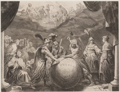 Herkules helyreállítja Galliát alkotó: Pieter Nolpe
